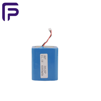 Rechargeable Lithium Ion Battery Pack 11.1V 6000mAh 3S3P With Protect Board