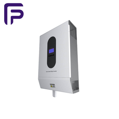 White Lithium Battery Split Phase Grid Connected Hybrid Solar Inverter 24V 48V