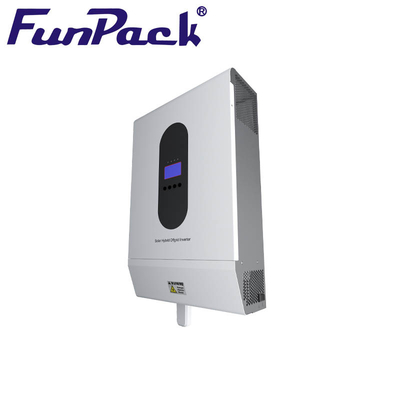 White Lithium Battery Split Phase Grid Connected Hybrid Solar Inverter 24V 48V