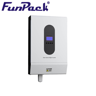 White Lithium Battery Split Phase Grid Connected Hybrid Solar Inverter 24V 48V