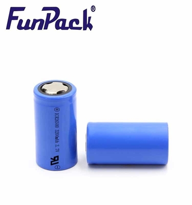 Outdoor 26500 Rechargeable Li Ion Battery 3.7V 3200mAh For Solar Street Lights Monitoring