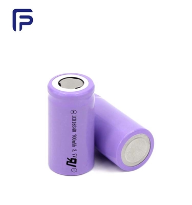 Deep Cycle Flash Light Battery 700mAh 3.7V 16340C Rechargeable