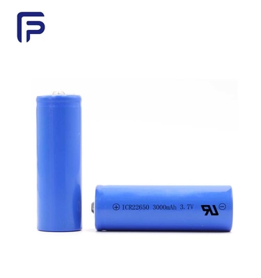 22650C Flash Light Lithium Ion Battery Cells 3000mAh 3.7V CE UN38.3 ROHS Certificate