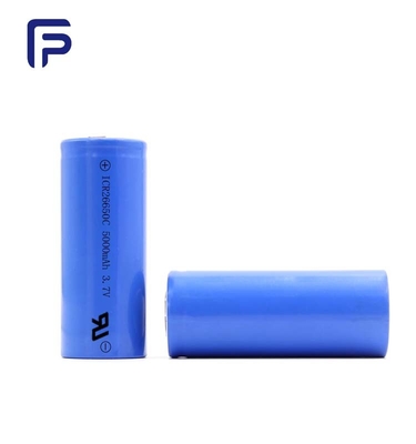 Rechargeable 5000mAh Lithium Ion Battery 26650C PVC Material