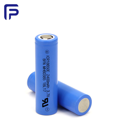 Deep Cycle High Temperature Lithium Battery 18650C 3.7V 2400mAh