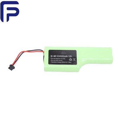 12V Ni Mh Battery Pack 4500mAh Industrial For Vacuum Cleaner