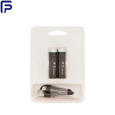 1.5V AA USB Rechargeable Battery 2880mWh 800mAh AL Film With Type C