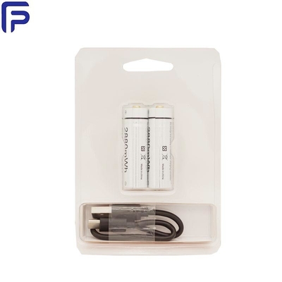 Type C AA USB Rechargeable Battery 1.5V 2880mWh 800mAh AL Film For Portable Devices