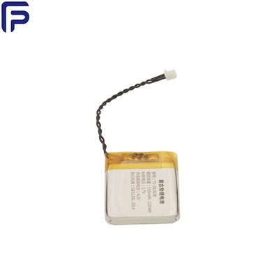 Rechargeable 3.7 V 550mAh Lithium Ion Polymer Battery Pack  For Medical Devices