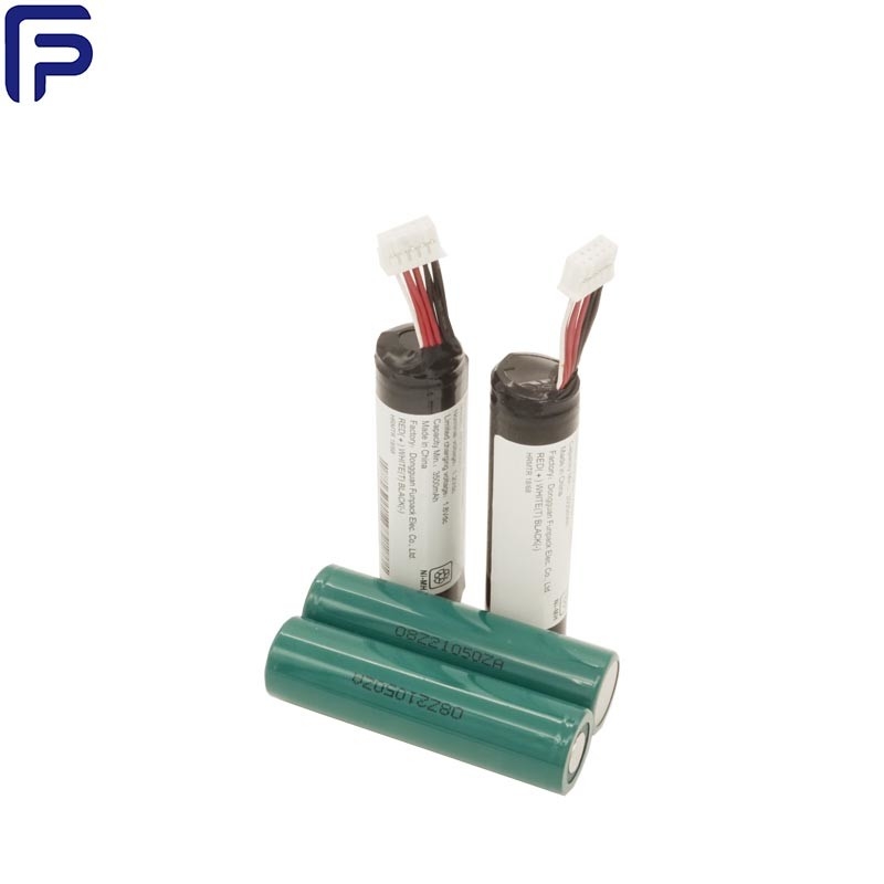 3.7 V PVC Lithium Ion Battery Pack 3000mAh 300 Cycles Customized Size