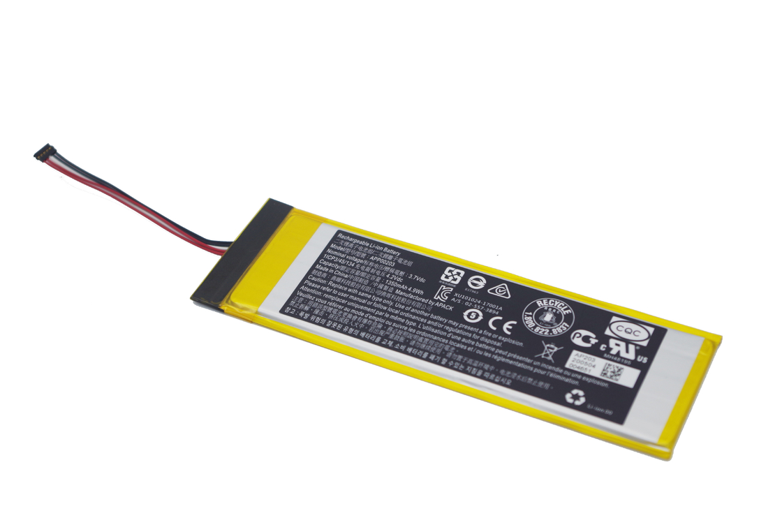 1350mAh Ultrathin Rechargeable Lithium Polymer Batteries With PCB
