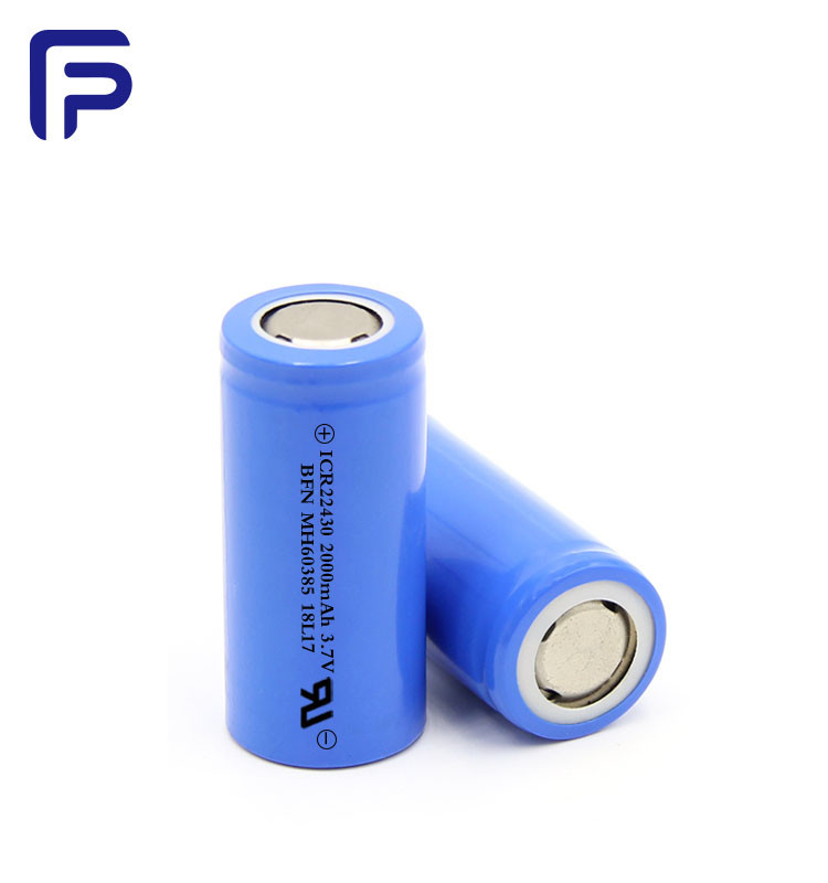 22430C Rechargeable Li Ion Battery 3.7 V 2000mah 300 Cycles Life